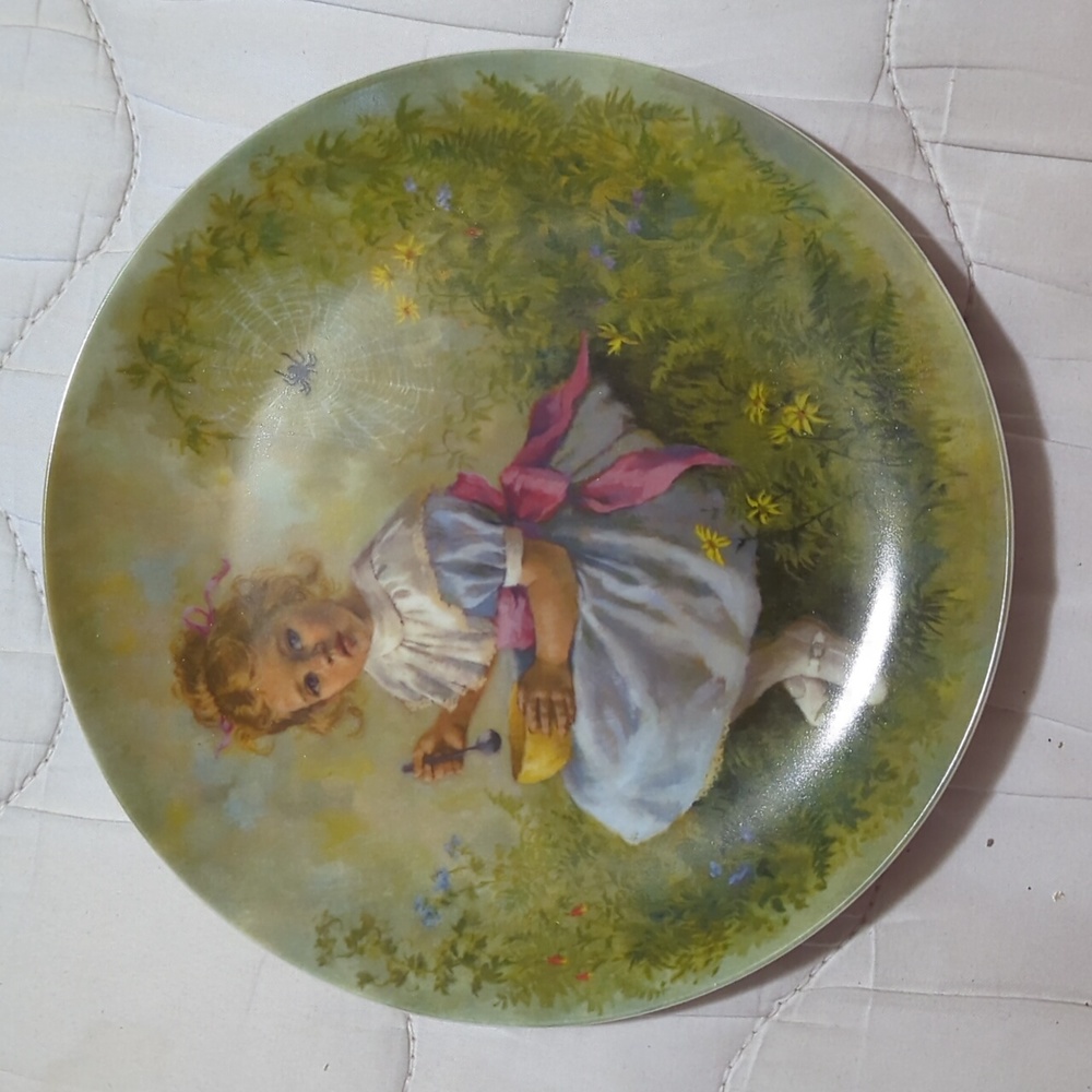 Little Miss Muffet Plate - John McClelland